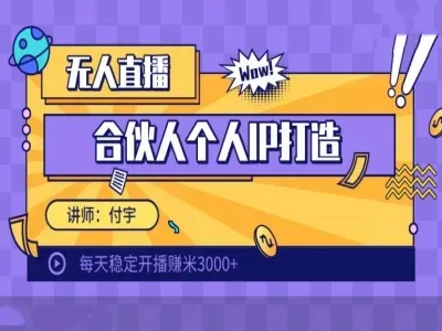 合伙人IP快速打造-富盟电商教程下载